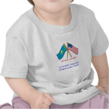Personalized US Kazakhstan Child's Shirt