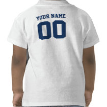 Personalized USA Sport Jersey Toddler T-Shirt