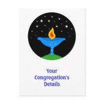Personalized UU Chalice Postcards