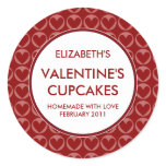 Personalized Valentine's Canning / Baking Stickers
