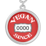 Personalized Vegan Necklace