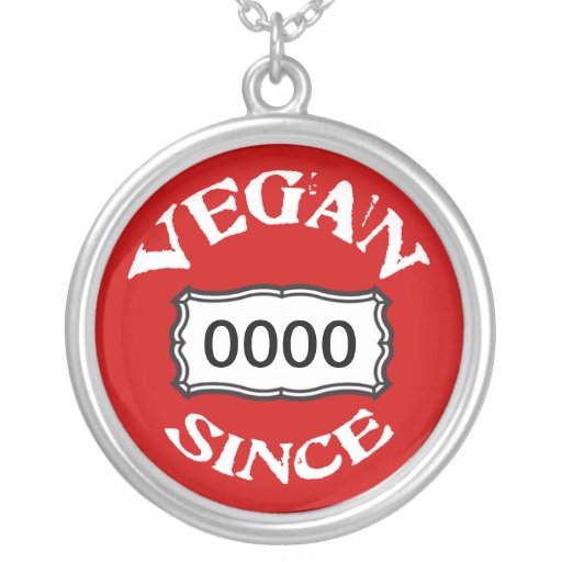 Personalized Vegan Necklace