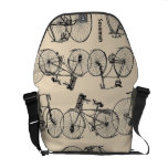 Personalized Vintage Bike Bicycle Messenger Bag