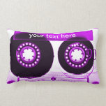 Personalized Vintage Purple Mixtape Lumbar Pillow pillows