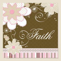 Personalized Wall Poster for Girl's Room posters
