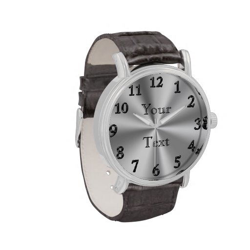 PERSONALIZED Watch / LARGE Number Watches for Men Zazzle