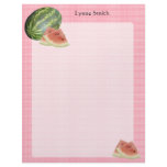 Personalized Watermelon Letterhead