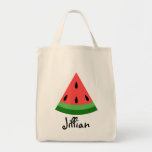Personalized Watermelon Slice Bag