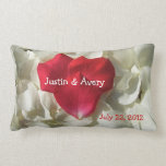 Personalized Wedding Anniversary Throw Pillow