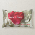 Personalized Wedding Anniversary Throw Pillow pillows