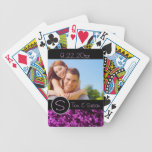 Personalized Wedding Bicycle Poker Deck