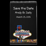 Personalized WEDDING In Las Vegas Calendar calendars