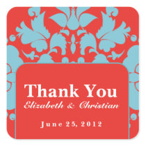 Personalized Wedding or Event Sticker