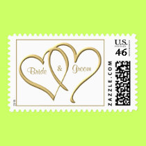 Personalized wedding postage postage