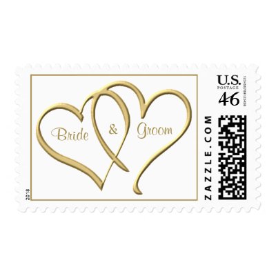 Personalized wedding postage