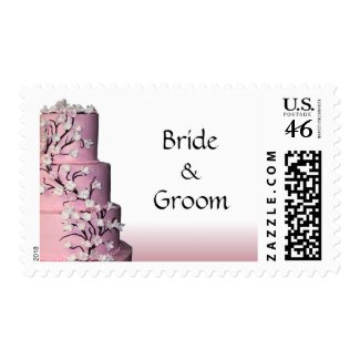 Personalized Wedding Postage stamp