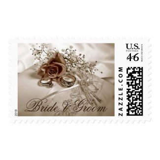 Personalized Wedding Postage