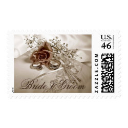 Personalized Wedding Postage stamp