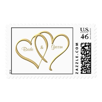 Personalized wedding postage