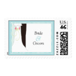 Personalized Wedding postage stamps