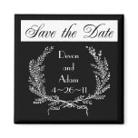 Personalized Wedding Save the Date Magnets