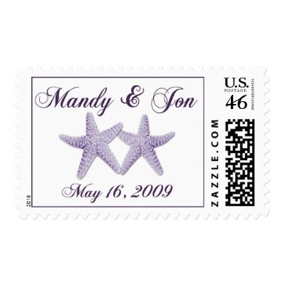 Personalized Wedding Stamps