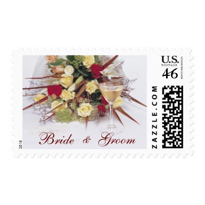 Personalized Wedding stamps