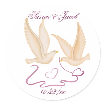 Personalized Wedding Sticker