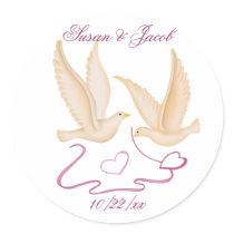 Personalized Wedding stickers