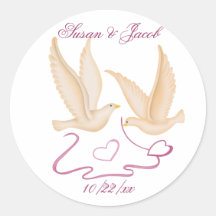Personalized Wedding Sticker