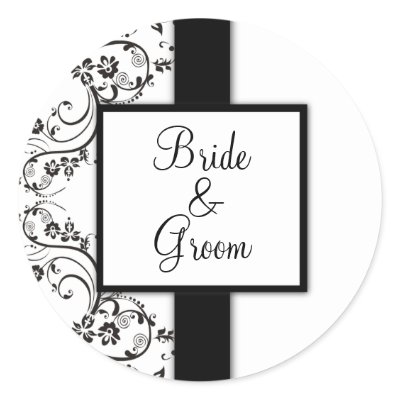 Personalized Wedding Stickers