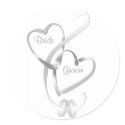 Personalized Wedding Stickers by wedding_tshirts Personalized Wedding Stickers