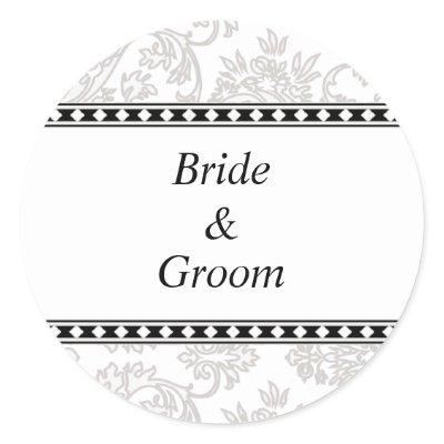 Personalized Wedding Stickers
