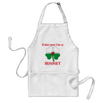 Personalized Welsh Kiss Me I'm Bennet aprons
