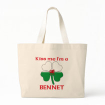 Personalized Welsh Kiss Me I'm Bennet Tote Bag