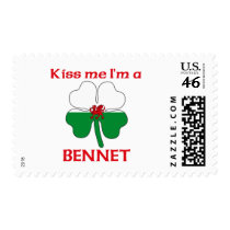 Personalized Welsh Kiss Me I'm Bennet Postage Stamps