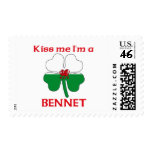 Personalized Welsh Kiss Me I'm Bennet postage