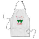 Personalized Welsh Kiss Me I'm Fludd aprons