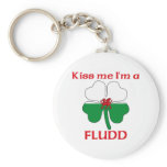 Personalized Welsh Kiss Me I'm Fludd Key Chains