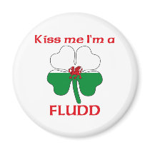 Personalized Welsh Kiss Me I'm Fludd magnets by KissMeTshirts Personalized Welsh Kiss Me I'm Fludd magnets