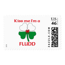 Personalized Welsh Kiss Me I'm Fludd Stamp