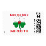 Personalized Welsh Kiss Me I'm Meredith Postage