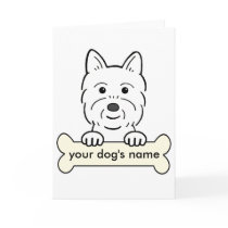 Personalized Westie Cards