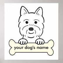Personalized Westie Posters