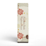Personalized whimsical trees flowers birds binder