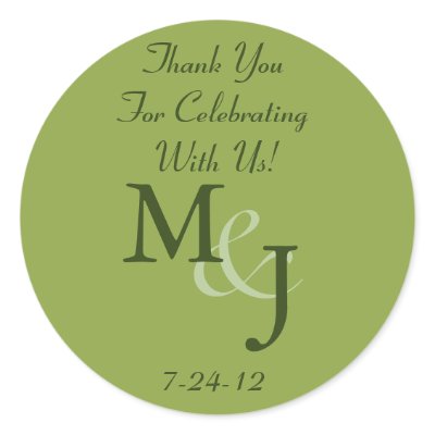 Personalized White Daisy Wedding Favor Labels Round Stickers