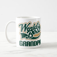 Personalized Worlds Best Grandpa Gift Mug