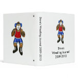 Personalized Wrestling Journal binders