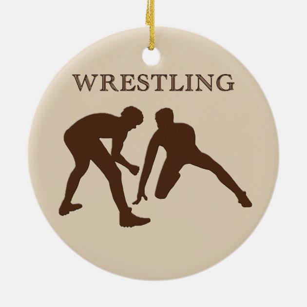 Personalized Wrestling Ornaments And Team Gifts | Zazzle