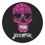 Personalized XOXO Forever - Skull Sticker